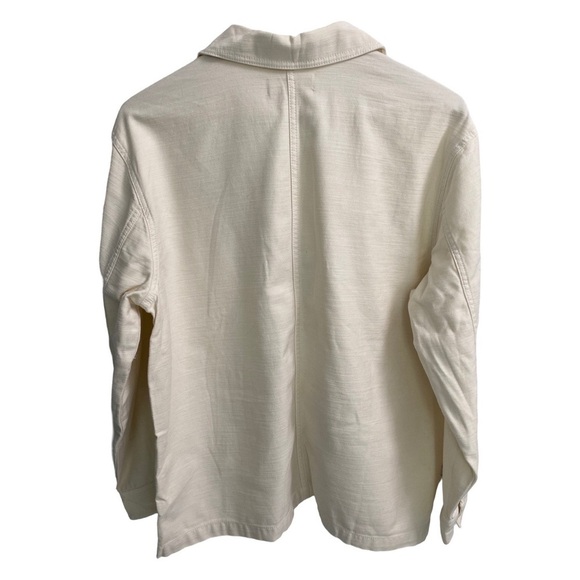 Madewell Women’s Drakefield Jacket in Ecru Size Medium NWT - Picture 9 of 12